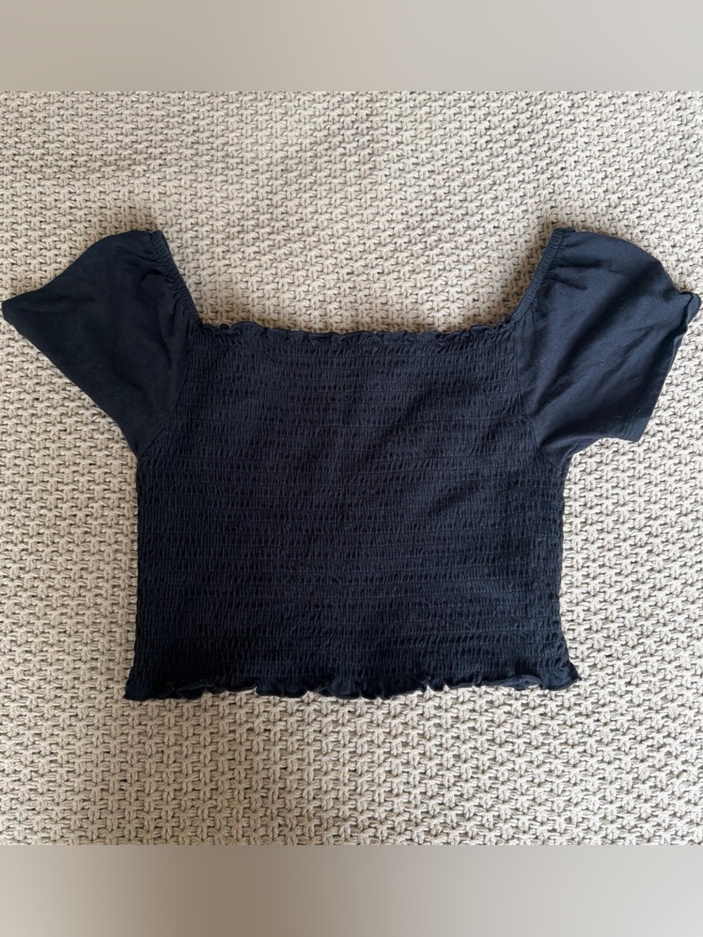 Pacsun Black Cropped Top